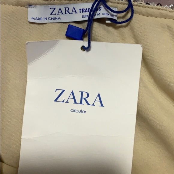 Zara Sequin Midi Dress Med. - Picture 6 of 6